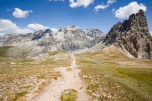 Berglandschaft um Mont Thabor